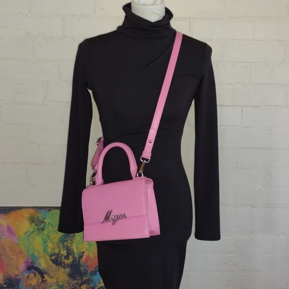 MSGM Bubblegum Pink Mini Bag - Picture 4 of 16